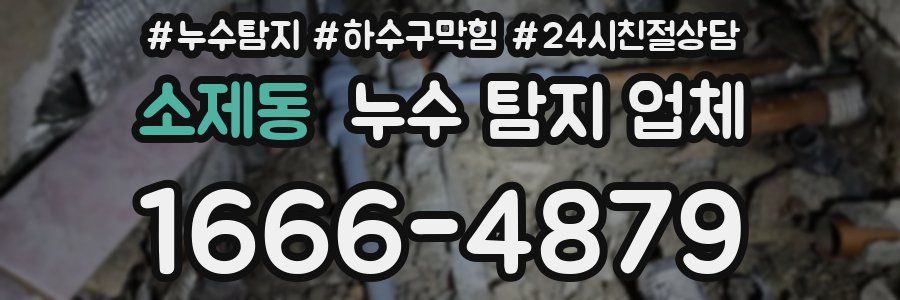 소제동 누수 탐지 업체