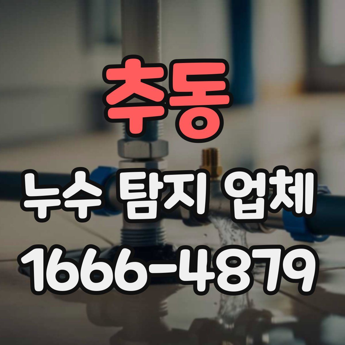 추동 누수 탐지 업체