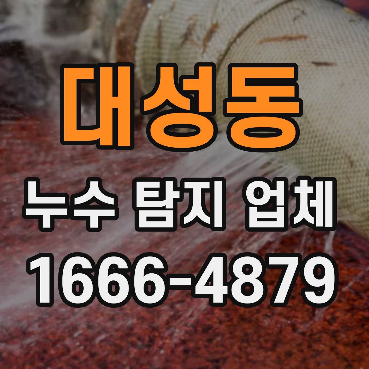 대성동 누수 탐지 업체