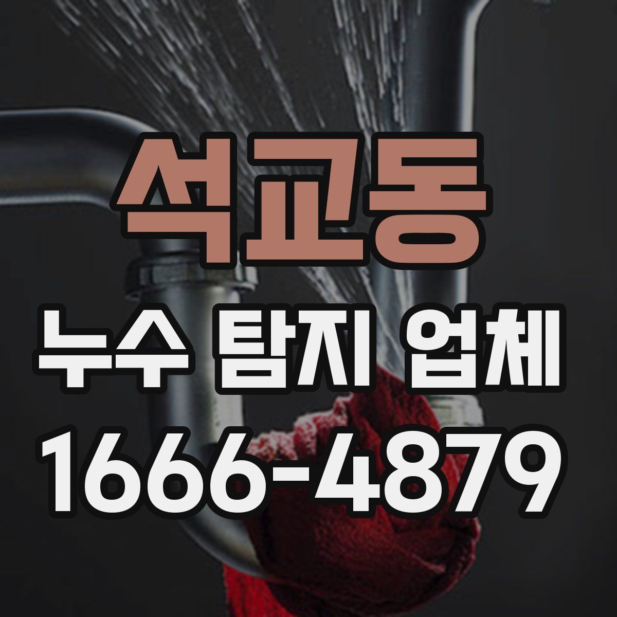 석교동 누수 탐지 업체