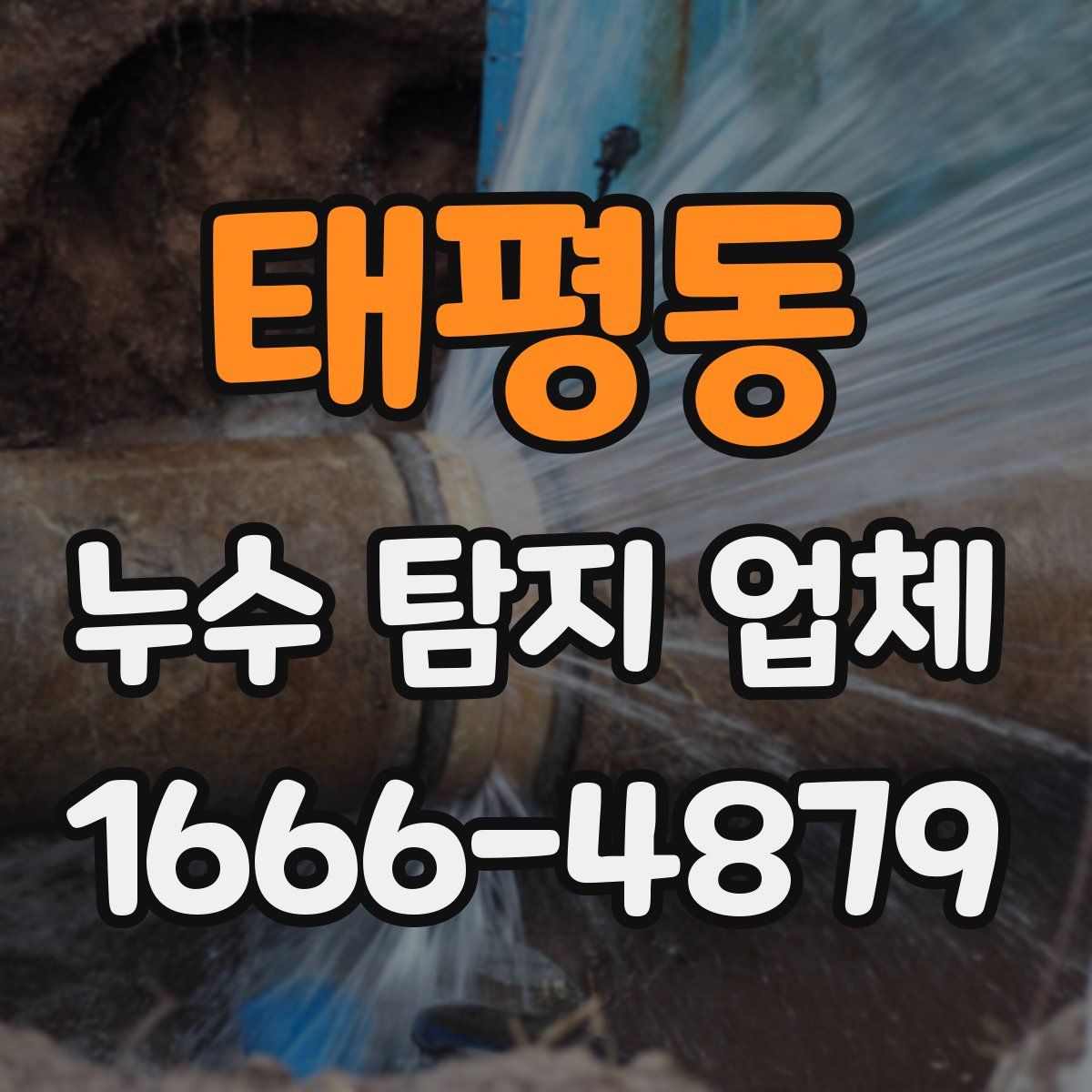 태평동 누수 탐지 업체