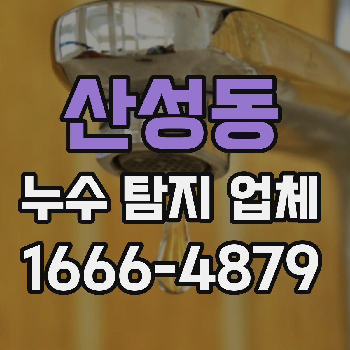 산성동 누수 탐지 업체