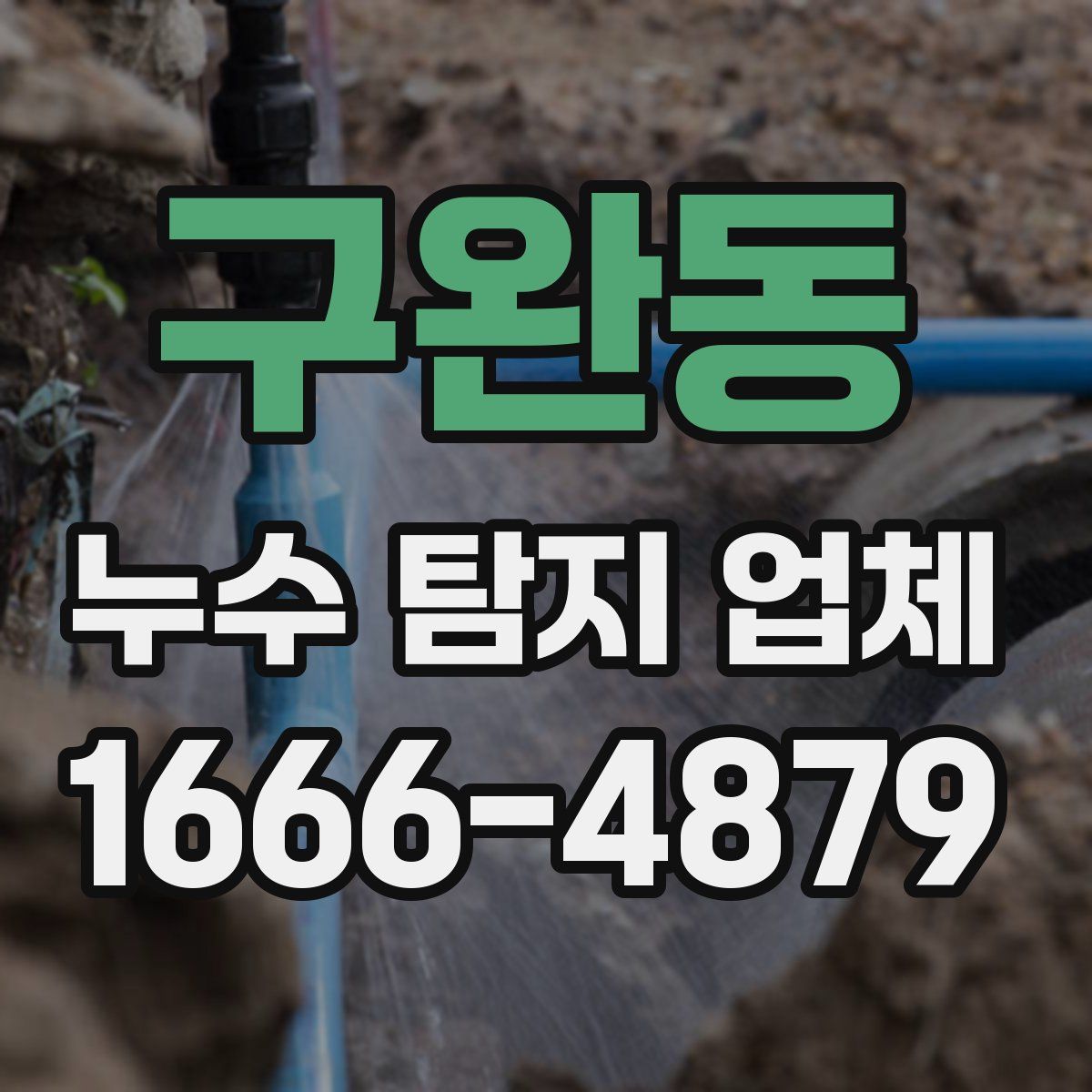 구완동 누수 탐지 업체