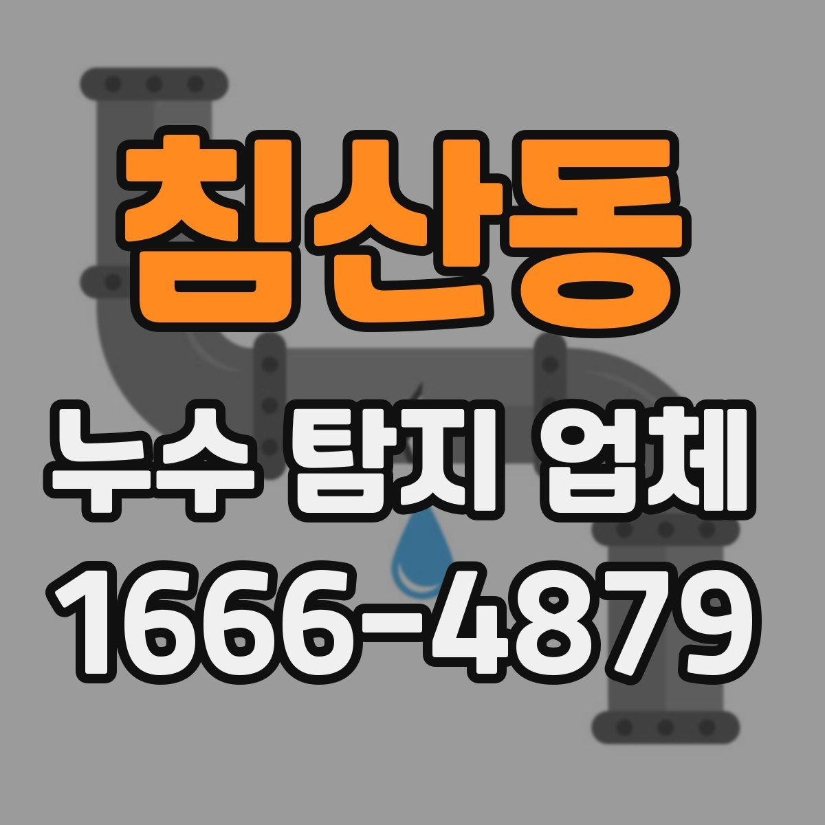 침산동 누수 탐지 업체