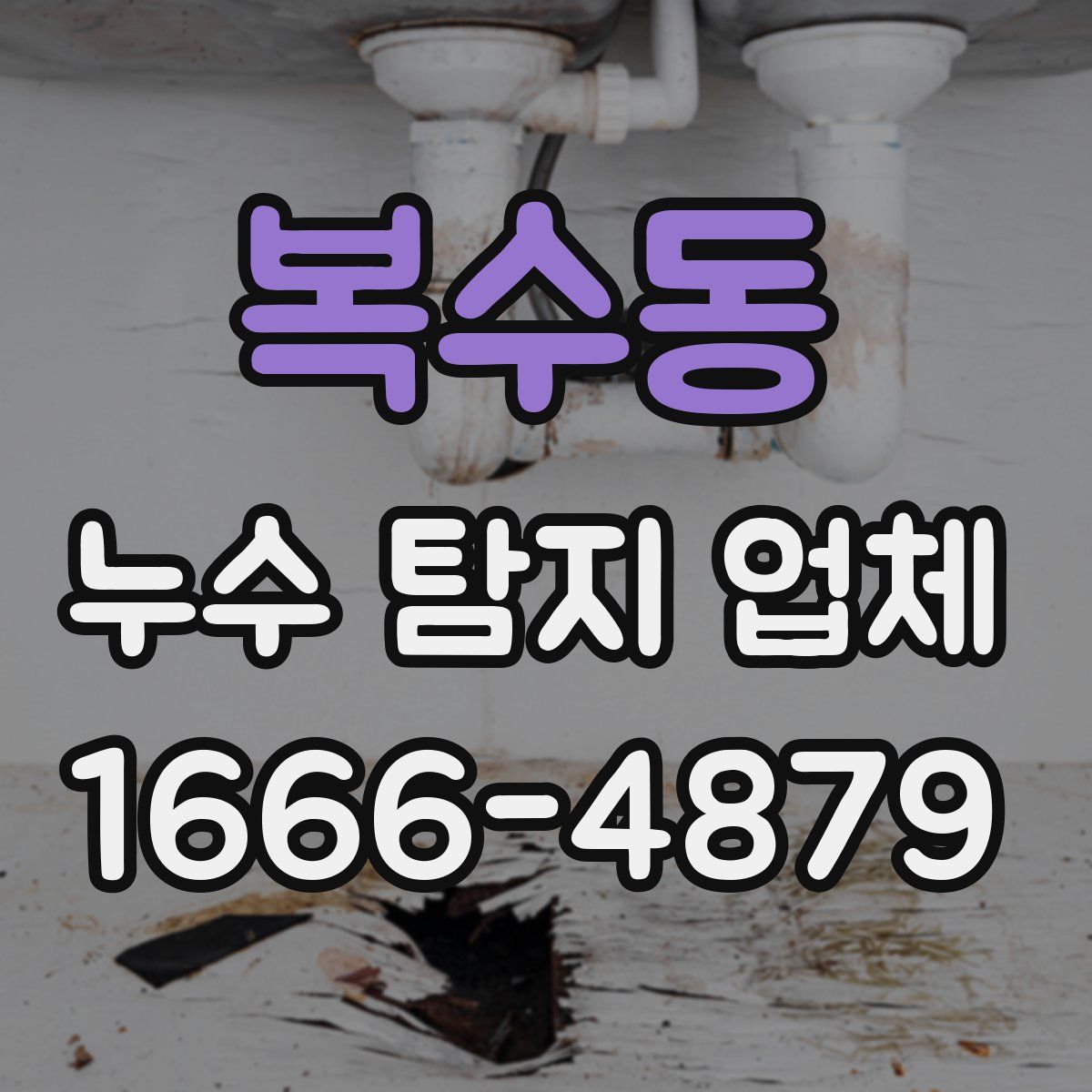 복수동 누수 탐지 업체