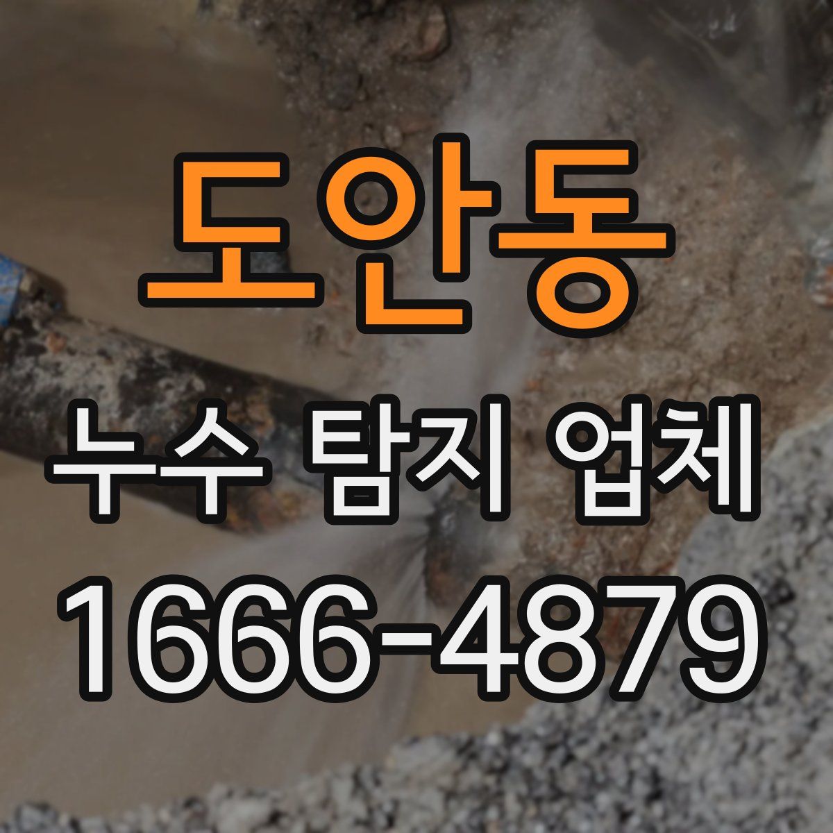 도안동 누수 탐지 업체