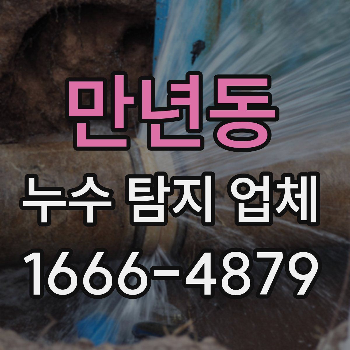 만년동 누수 탐지 업체