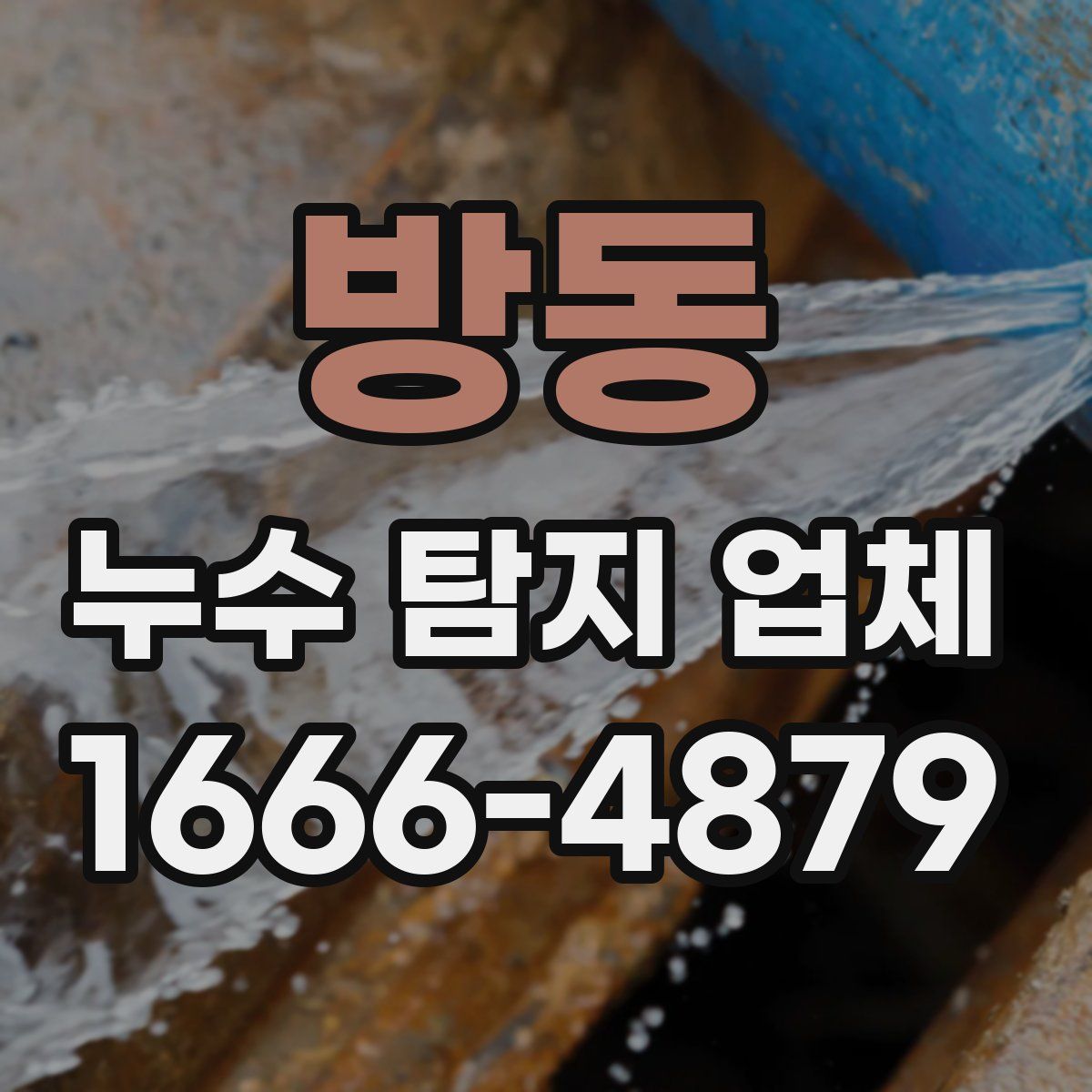 방동 누수 탐지 업체