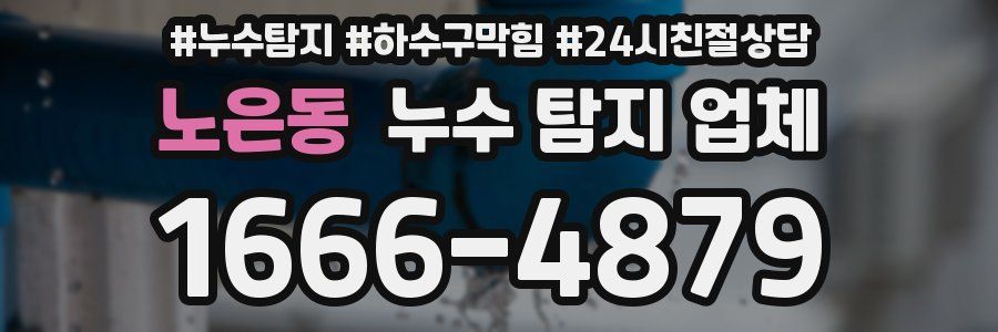 노은동 누수 탐지 업체