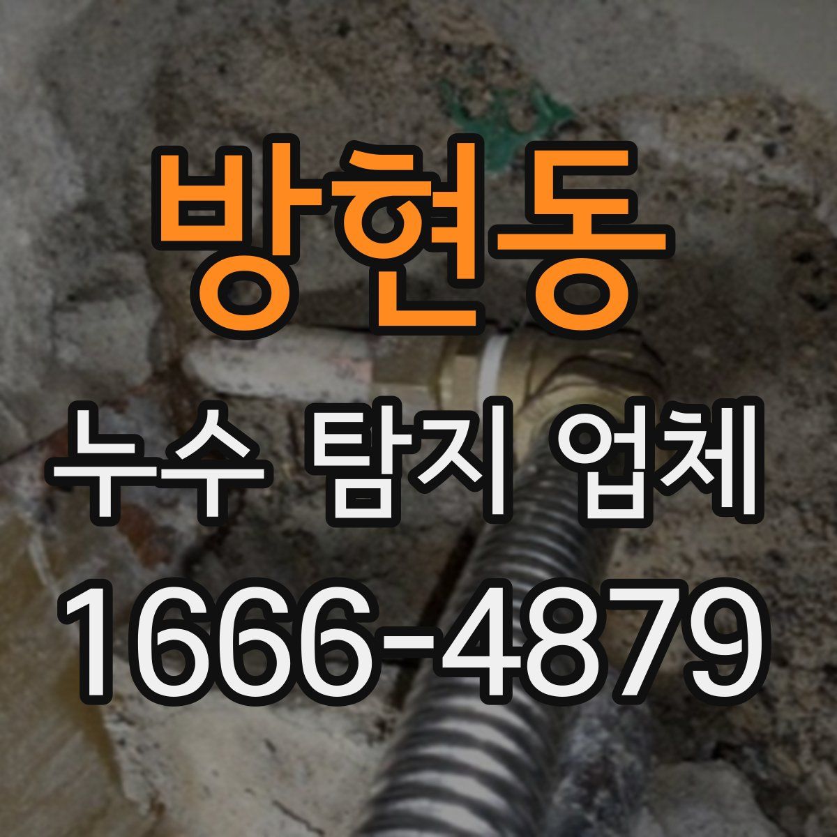 방현동 누수 탐지 업체