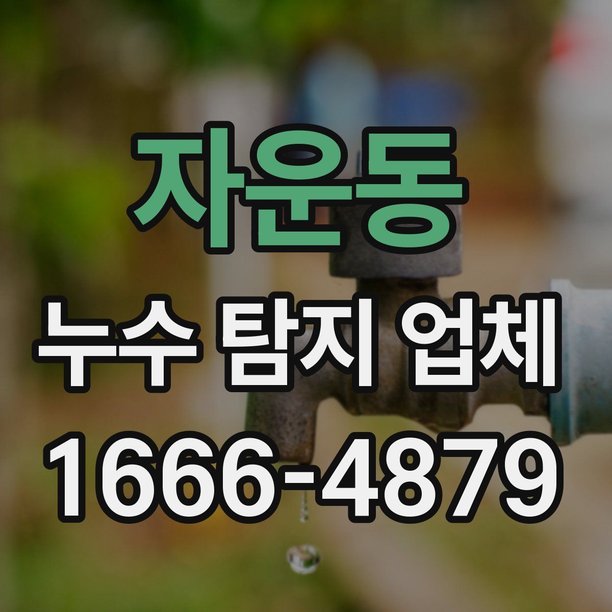 자운동 누수 탐지 업체