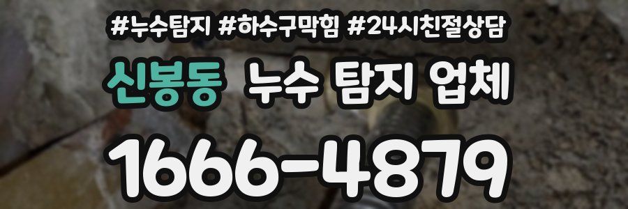신봉동 누수 탐지 업체