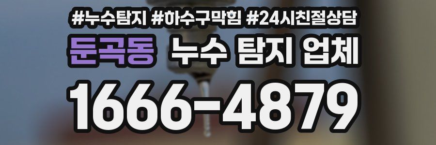 둔곡동 누수 탐지 업체