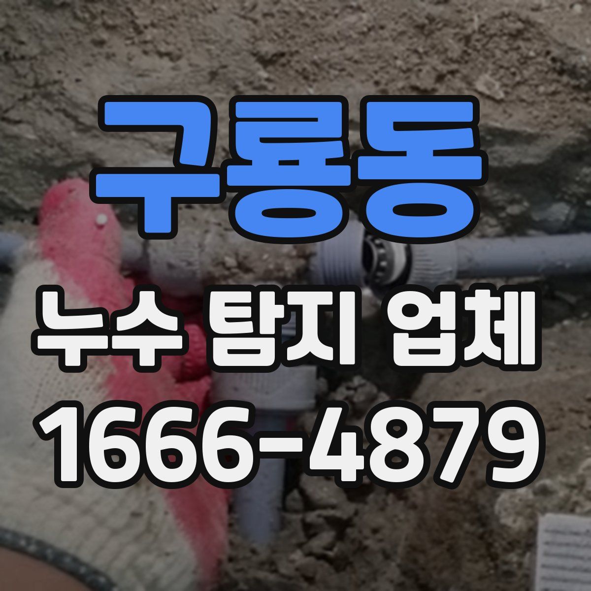 구룡동 누수 탐지 업체