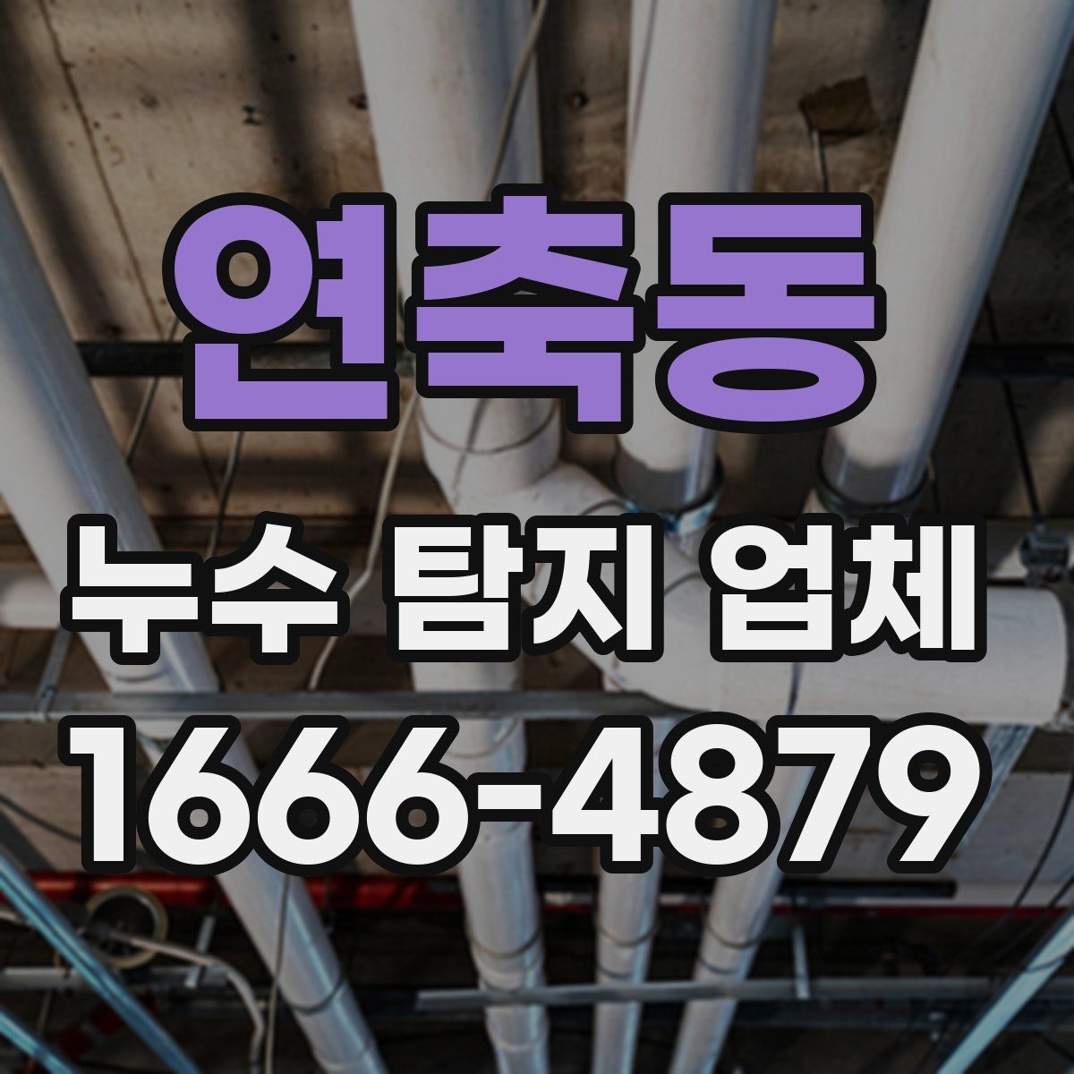 연축동 누수 탐지 업체