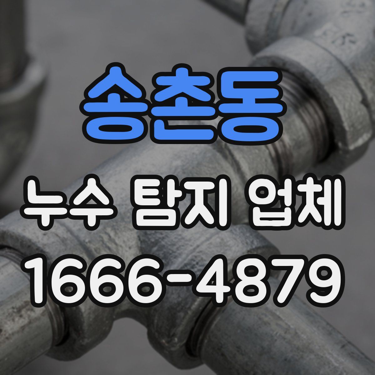 송촌동 누수 탐지 업체