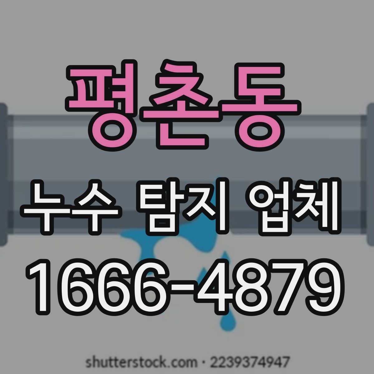 평촌동 누수 탐지 업체