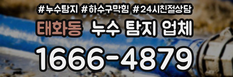 태화동 누수 탐지 업체