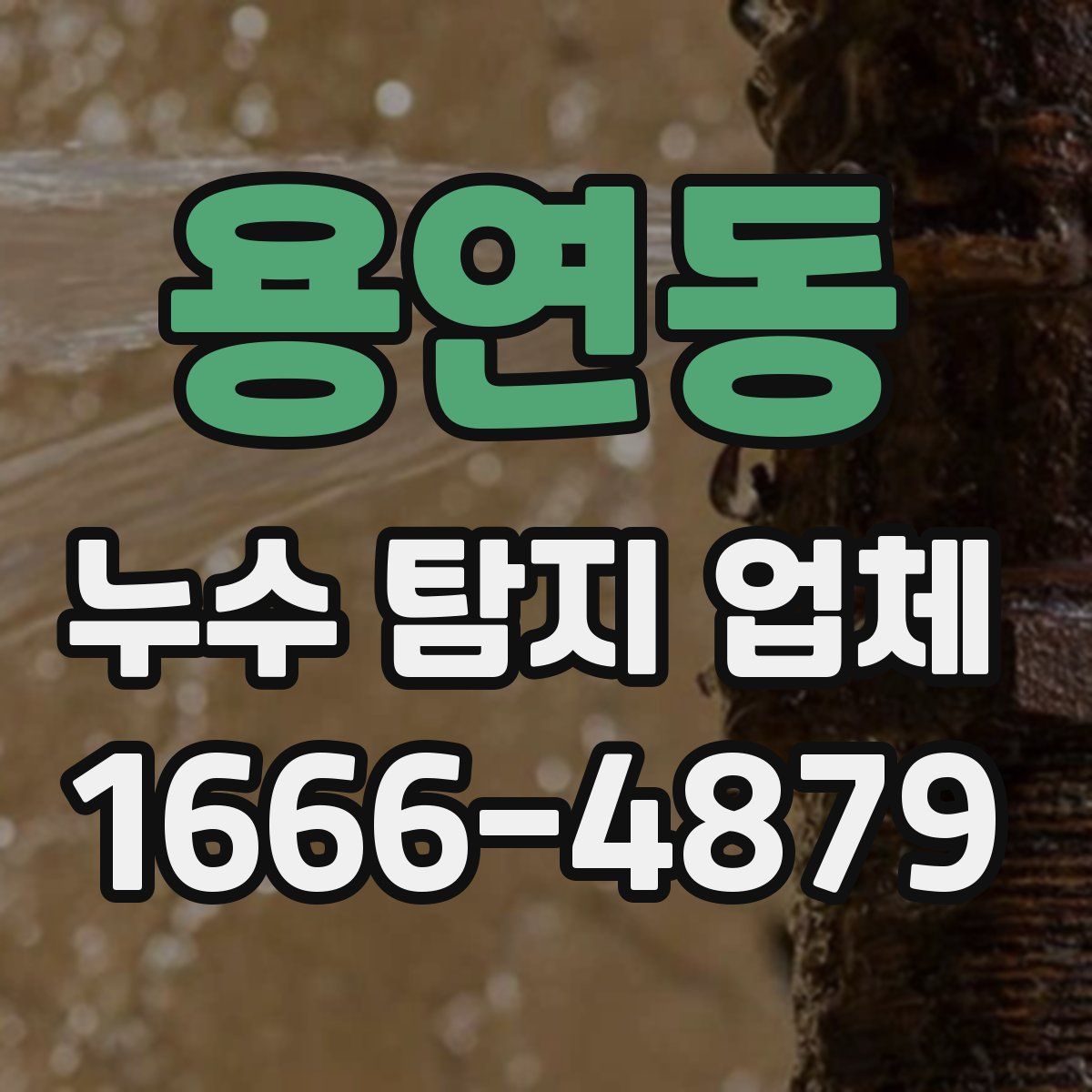 용연동 누수 탐지 업체