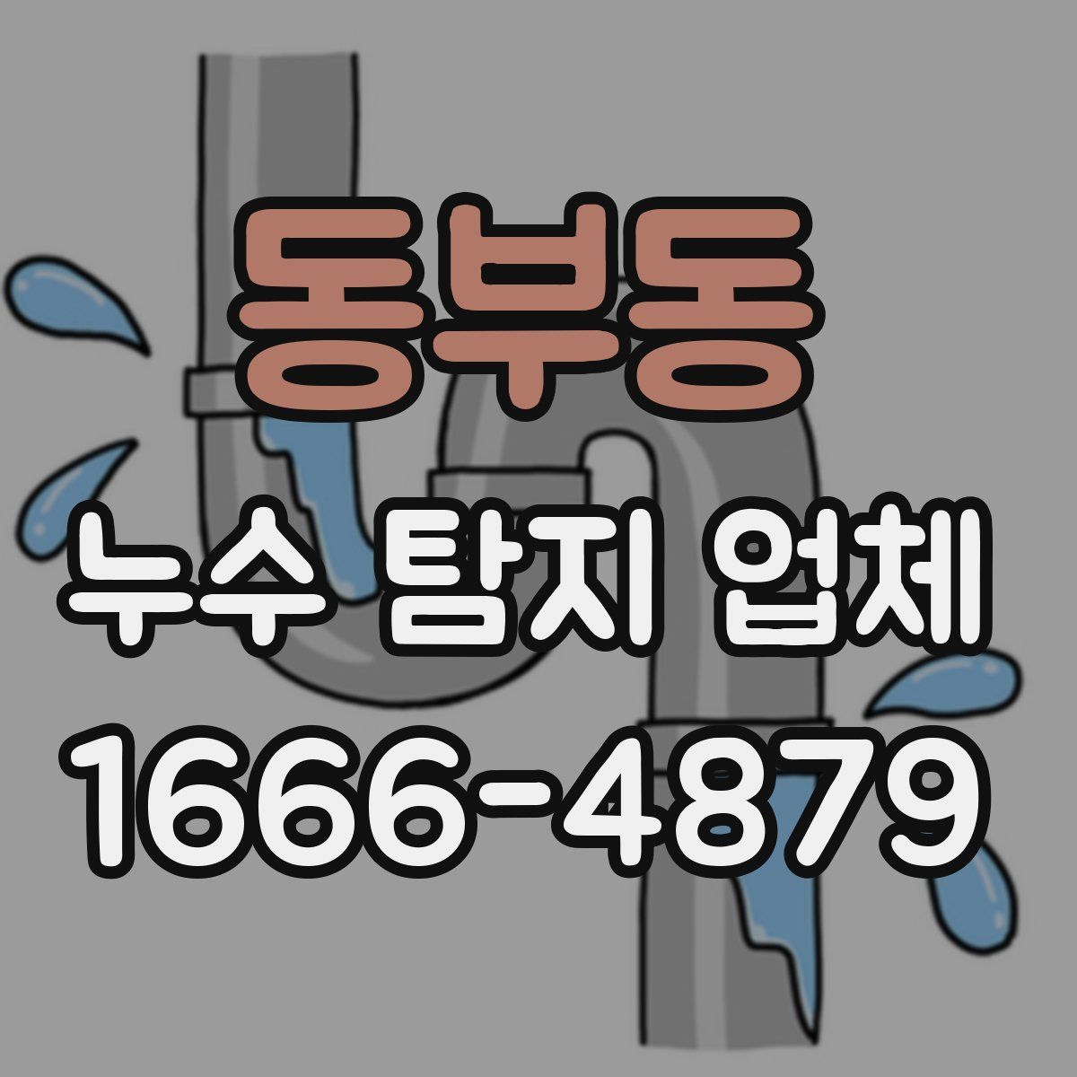 동부동 누수 탐지 업체