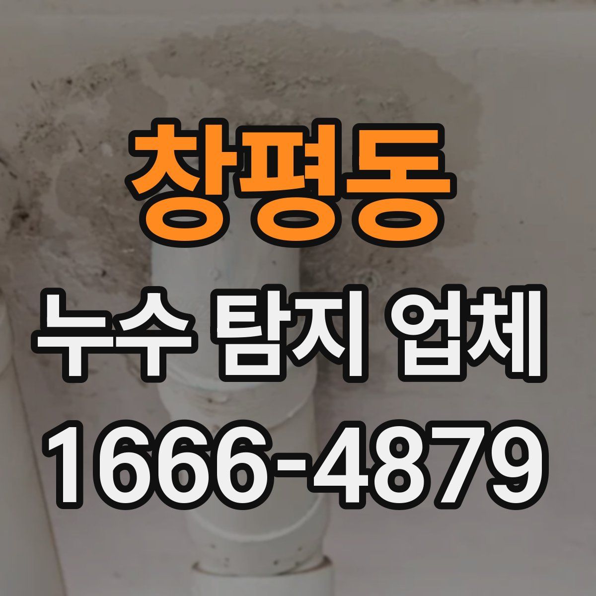 창평동 누수 탐지 업체