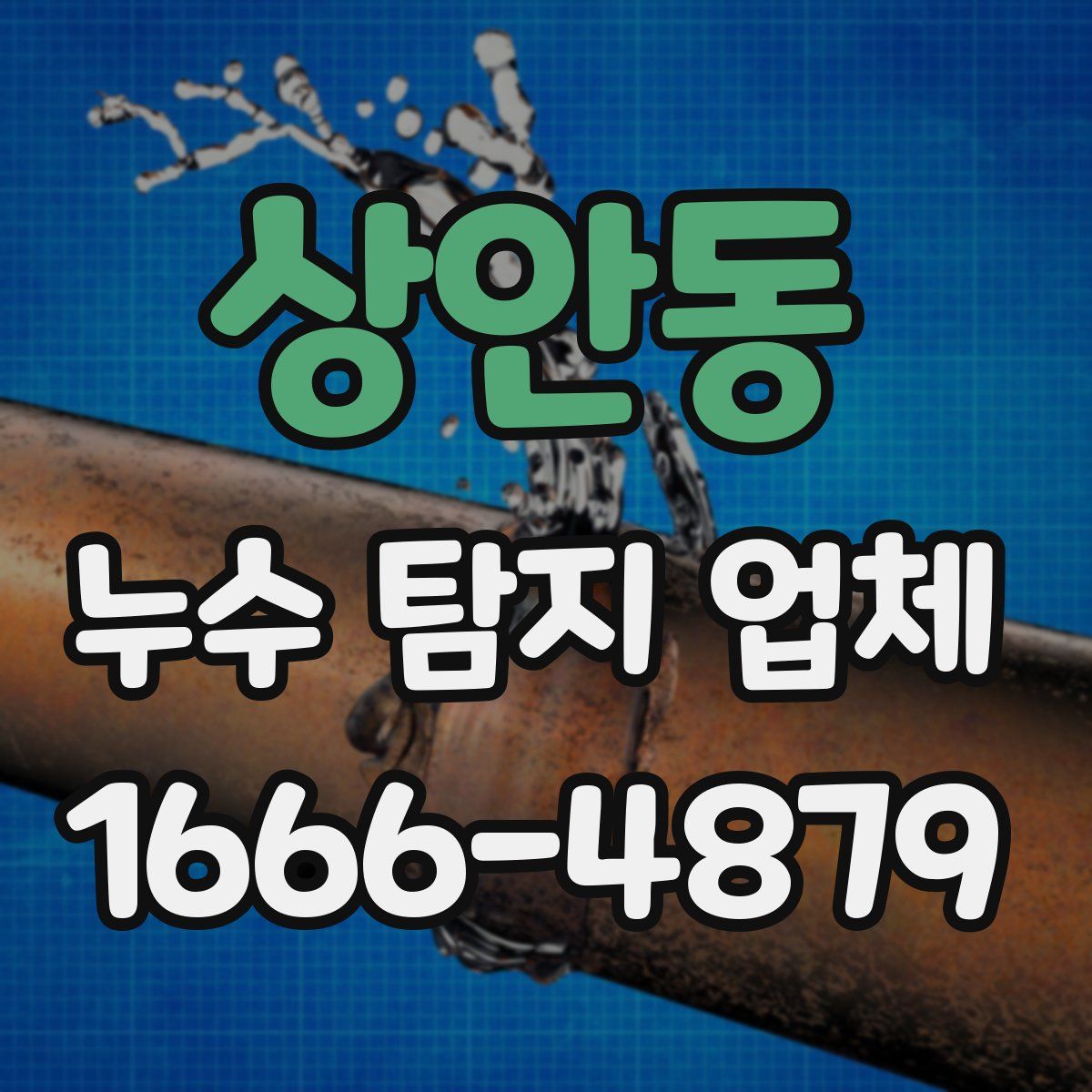 상안동 누수 탐지 업체
