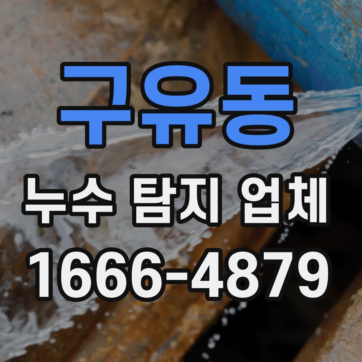 구유동 누수 탐지 업체