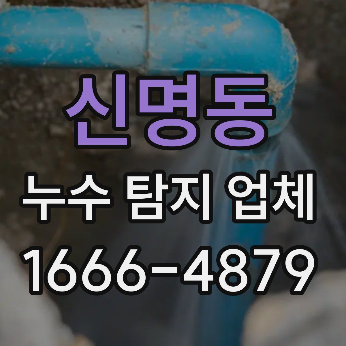 신명동 누수 탐지 업체