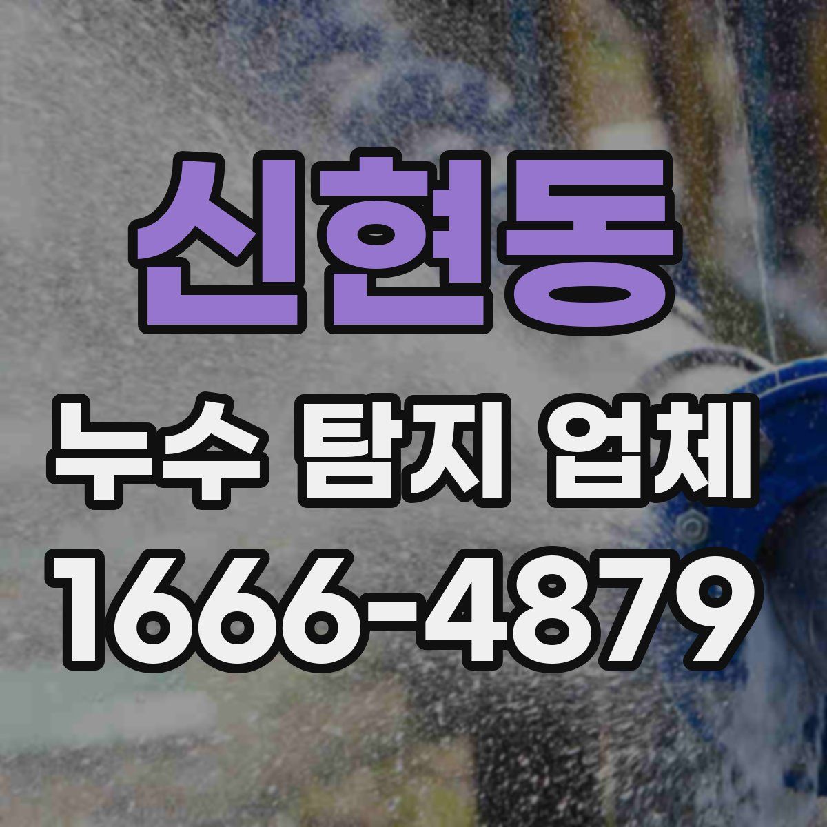 신현동 누수 탐지 업체