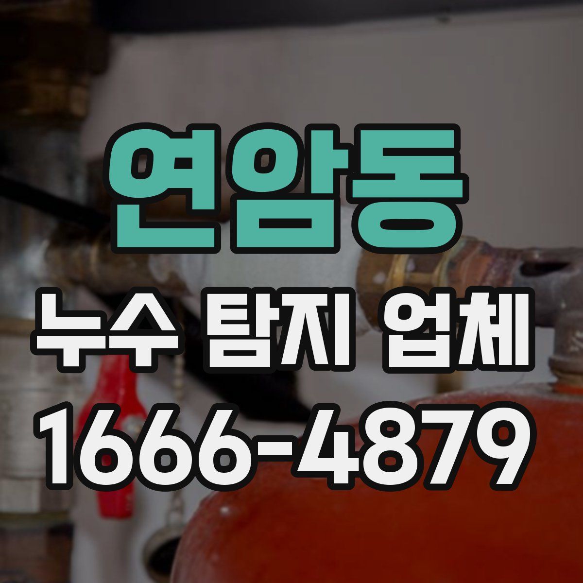연암동 누수 탐지 업체