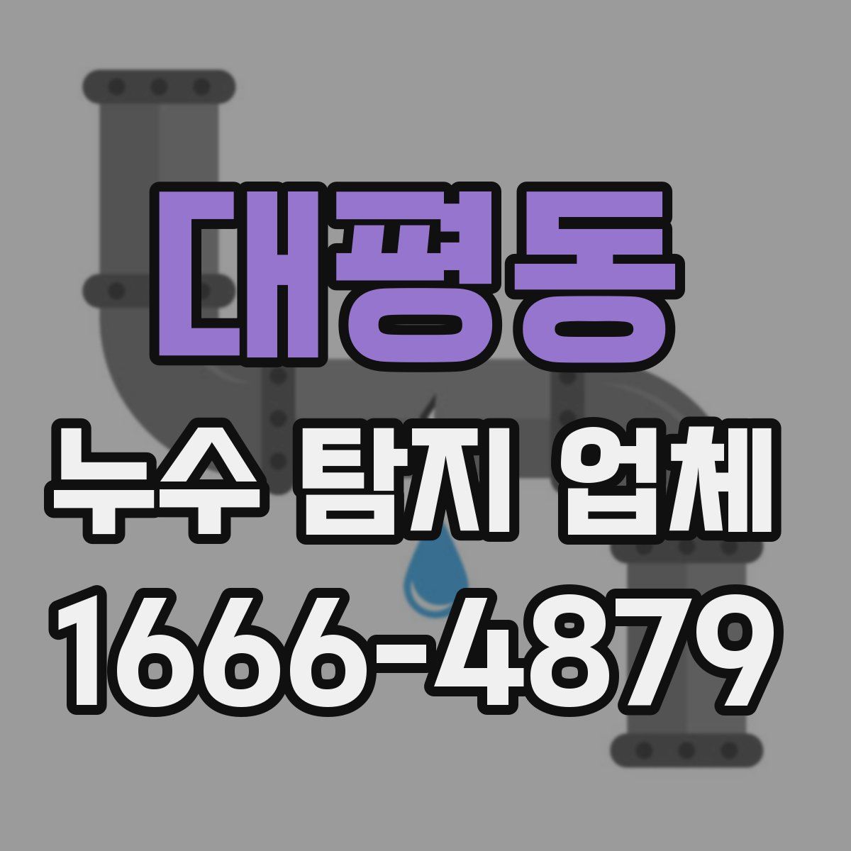 대평동 누수 탐지 업체