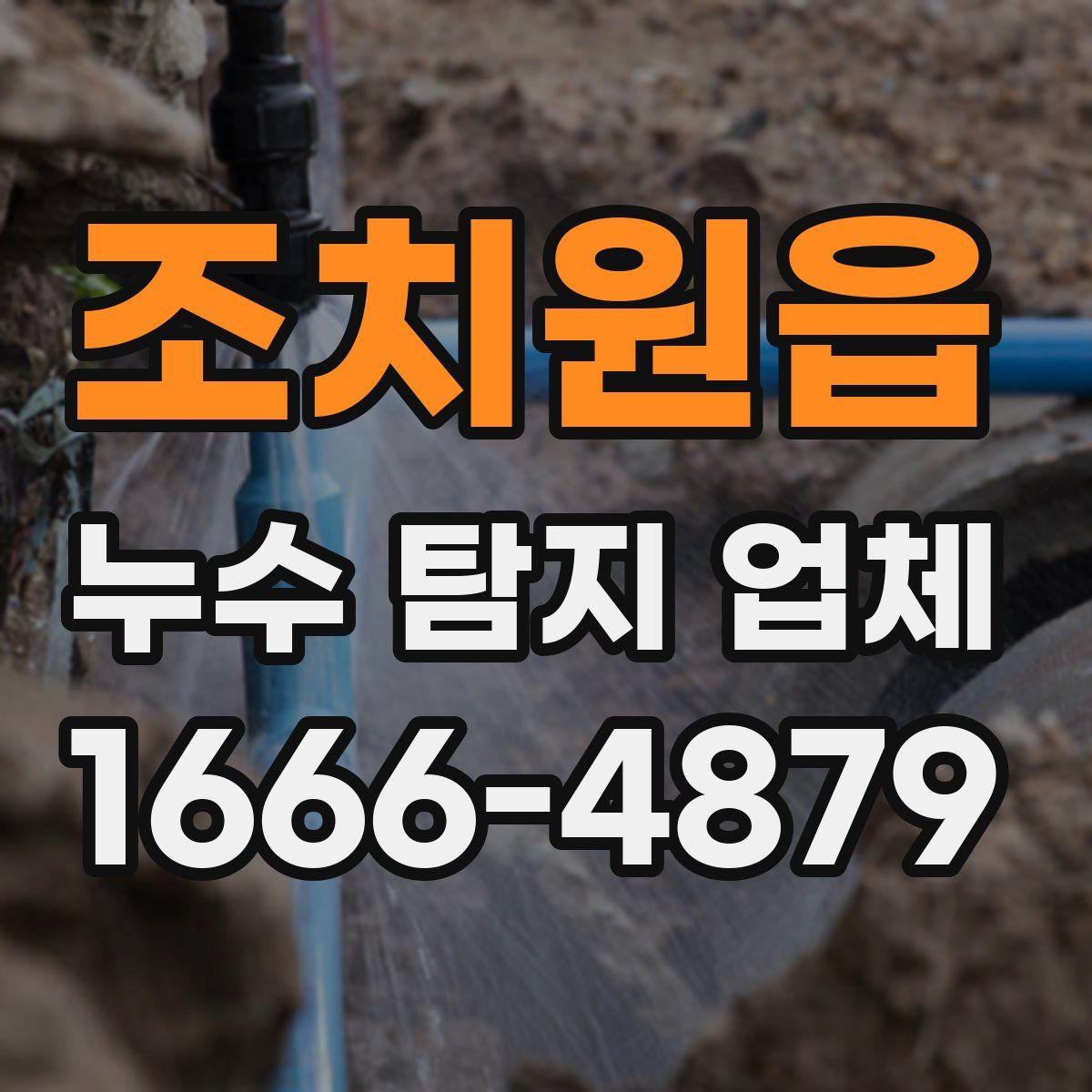 조치원읍 누수 탐지 업체