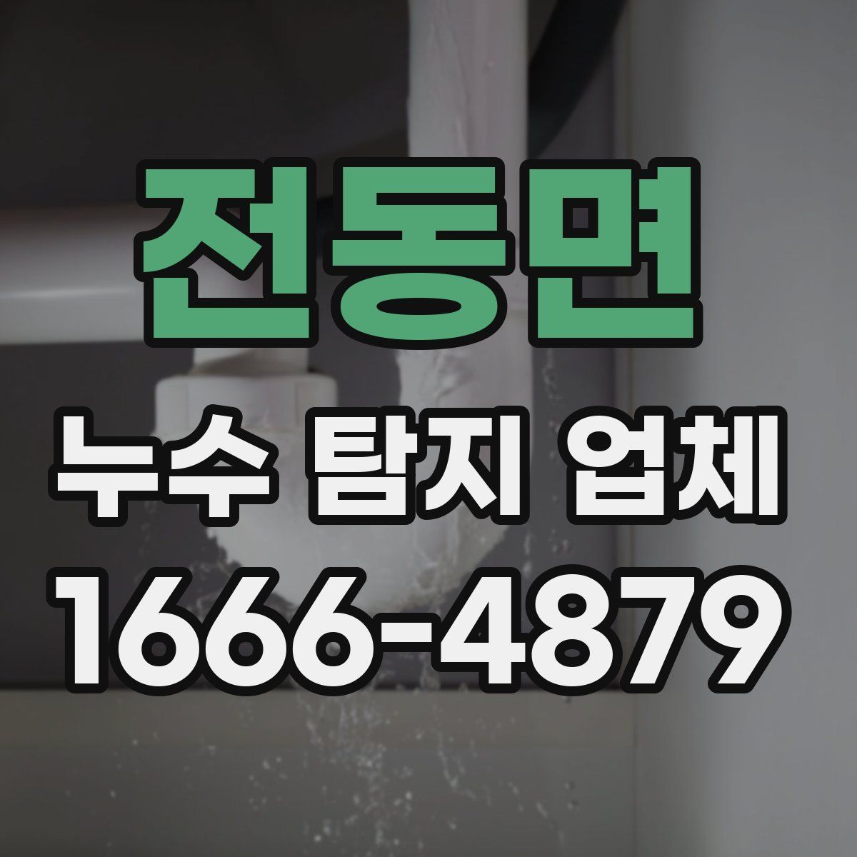 전동면 누수 탐지 업체