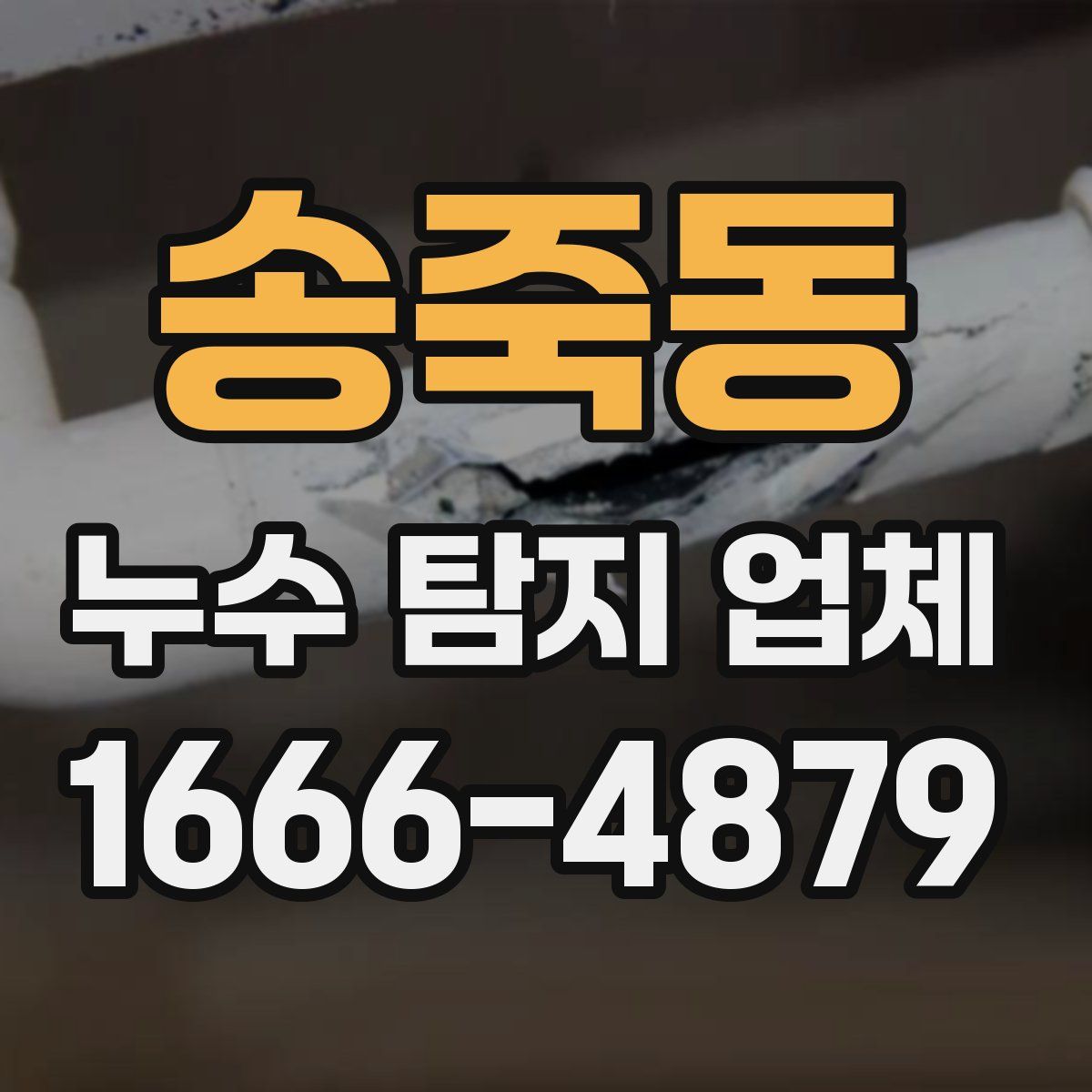 송죽동 누수 탐지 업체