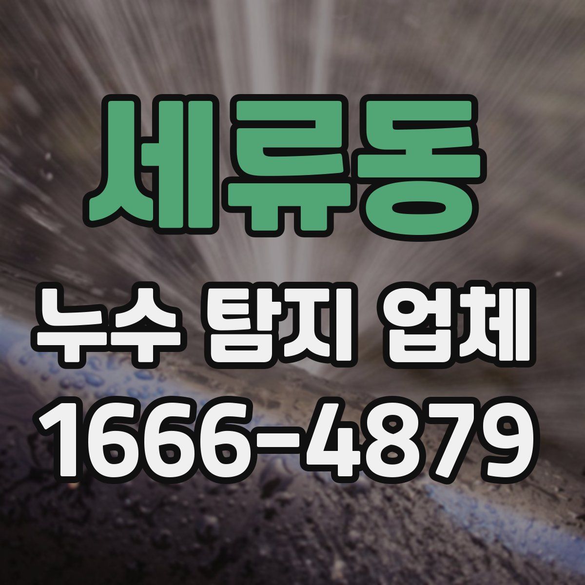 세류동 누수 탐지 업체