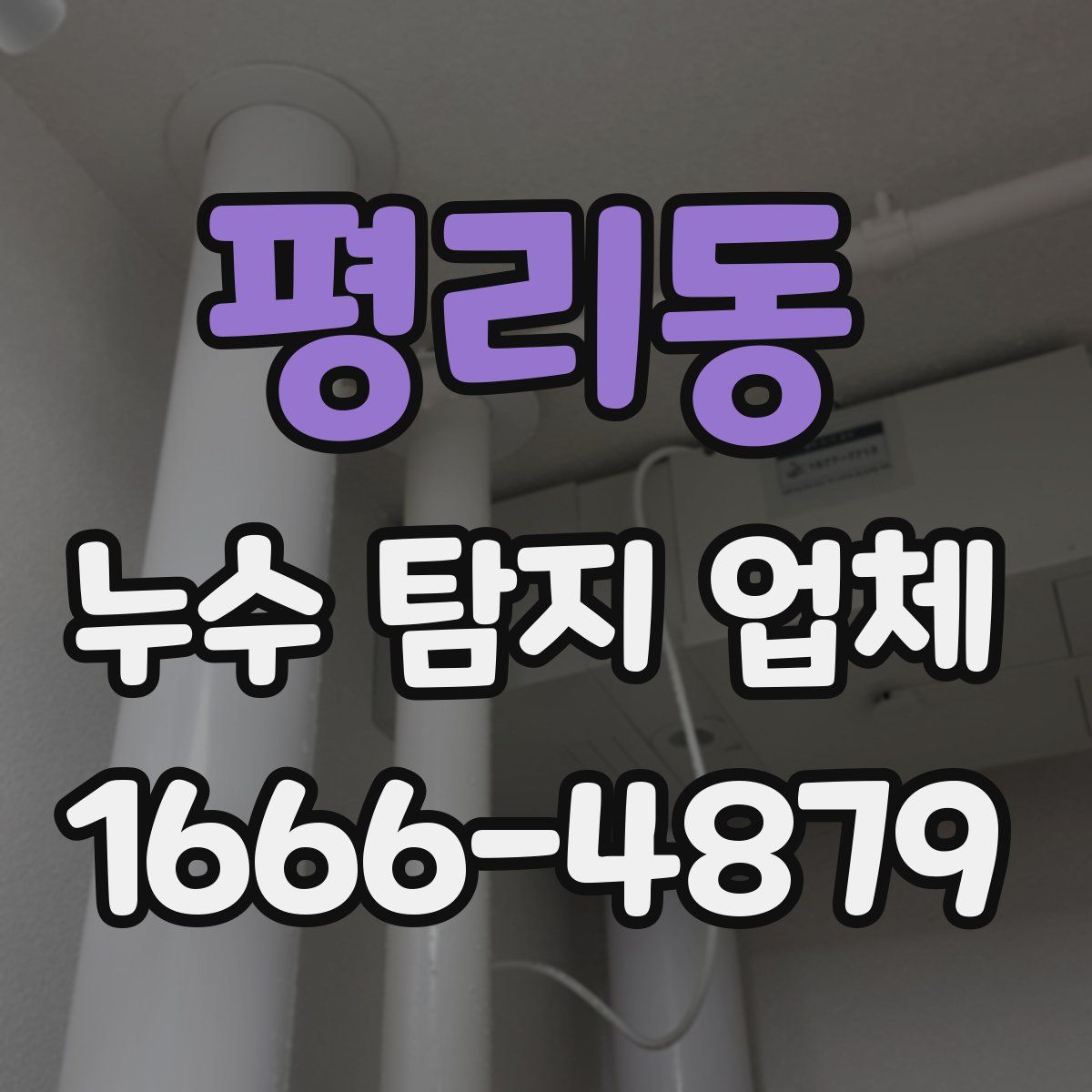 평리동 누수 탐지 업체