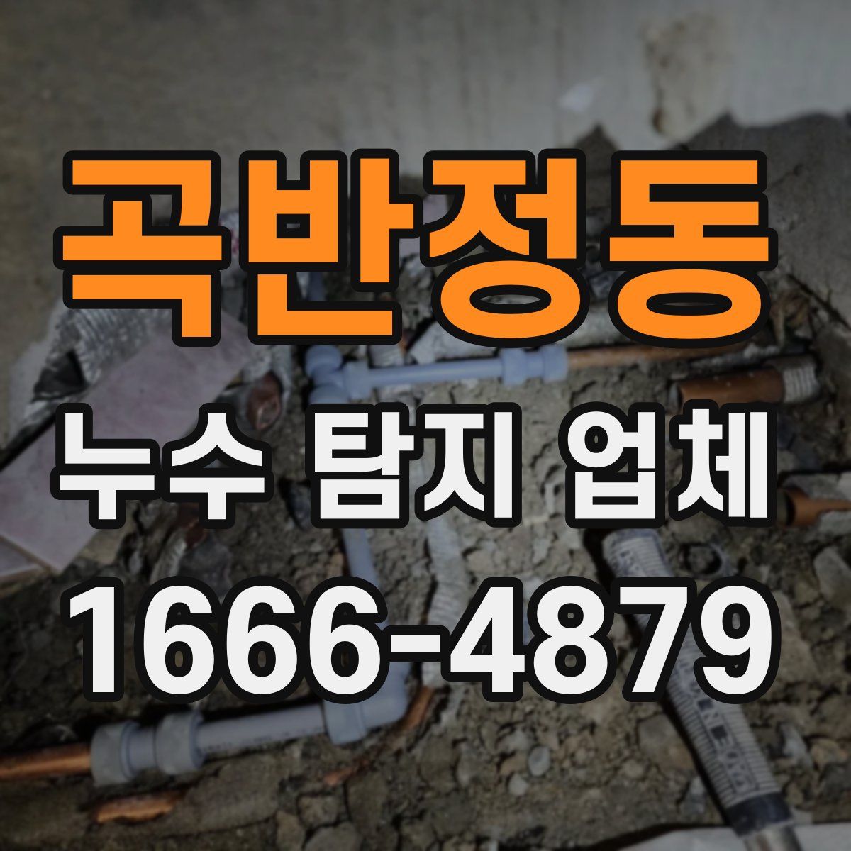 곡반정동 누수 탐지 업체