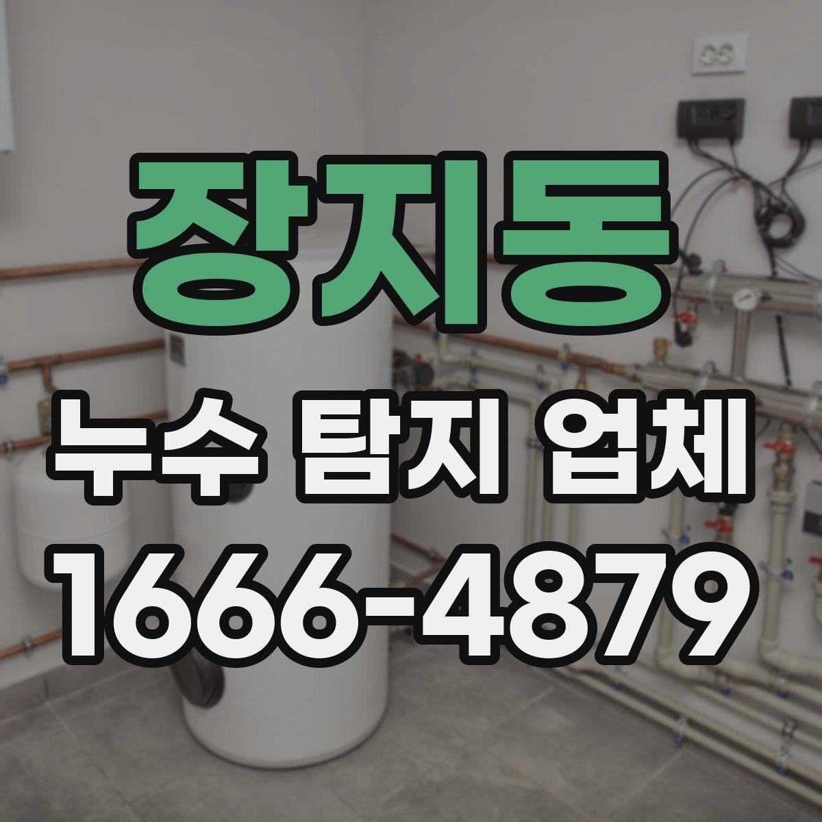 장지동 누수 탐지 업체