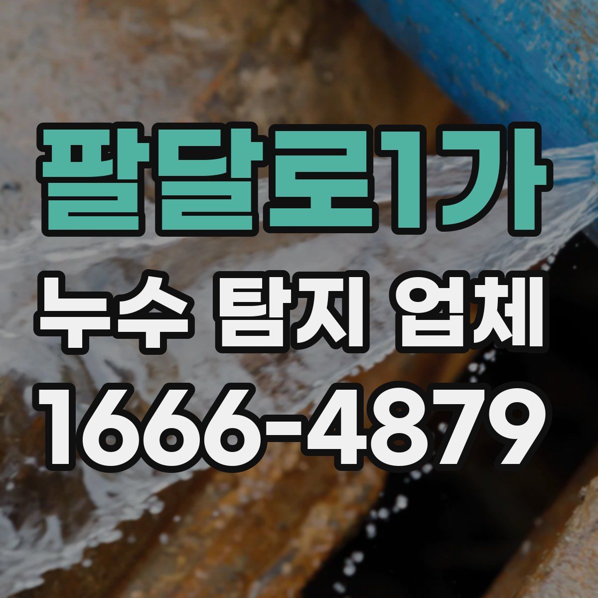 팔달로1가 누수 탐지 업체