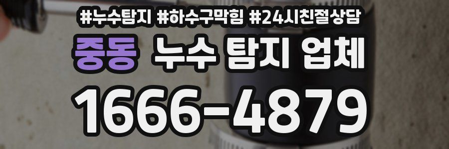 중동 누수 탐지 업체