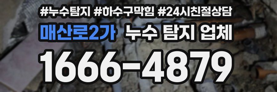 매산로2가 누수 탐지 업체