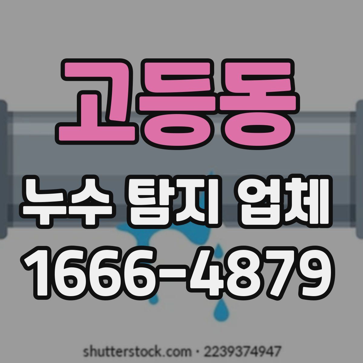 고등동 누수 탐지 업체