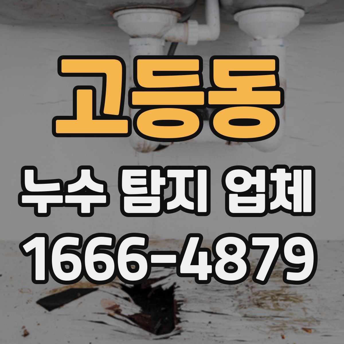 고등동 누수 탐지 업체