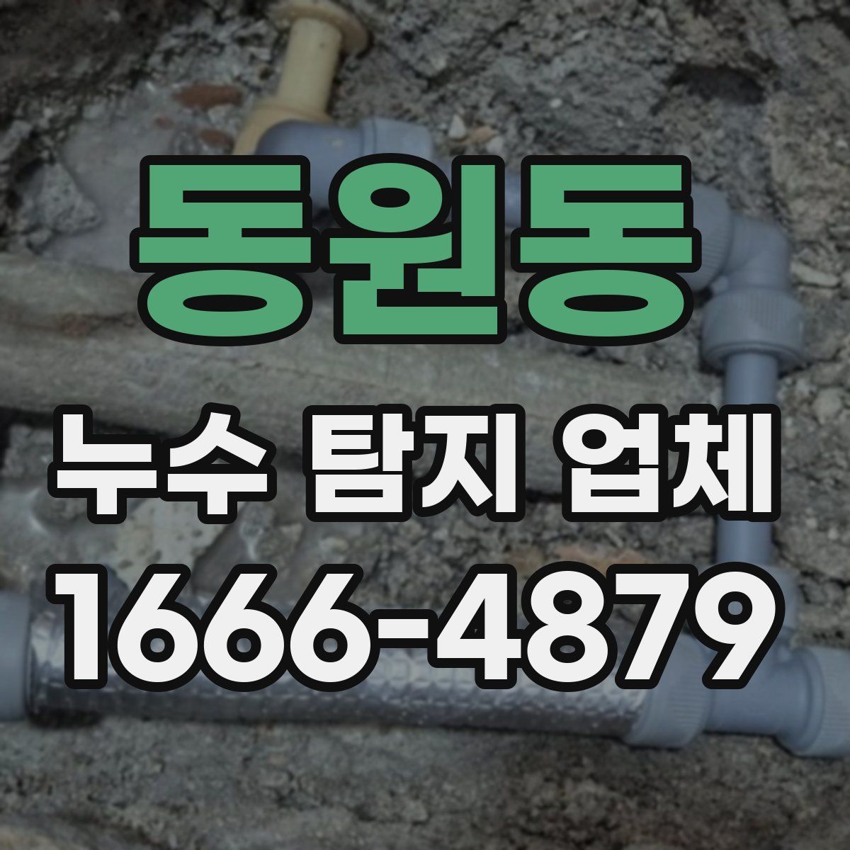 동원동 누수 탐지 업체