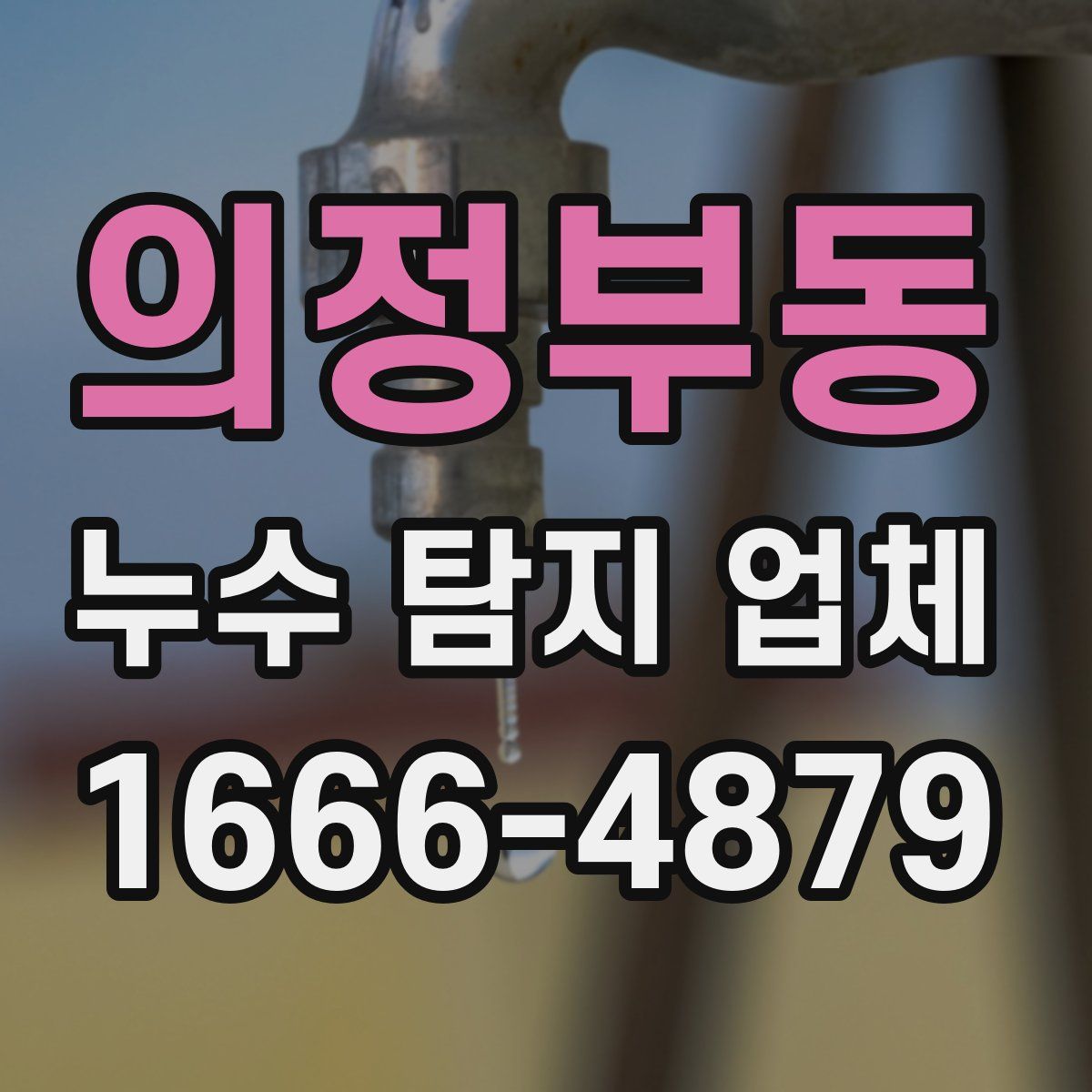 의정부동 누수 탐지 업체