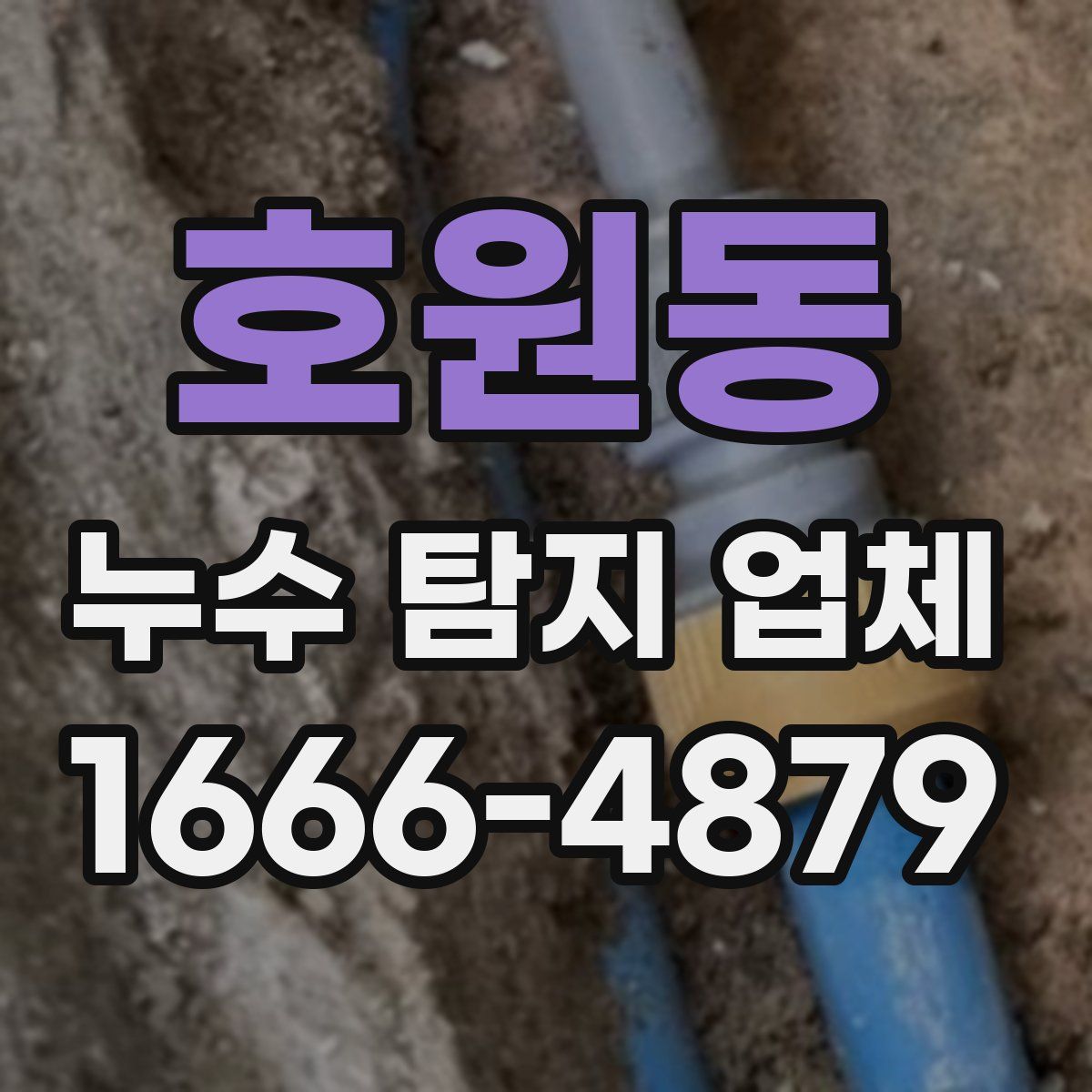 호원동 누수 탐지 업체