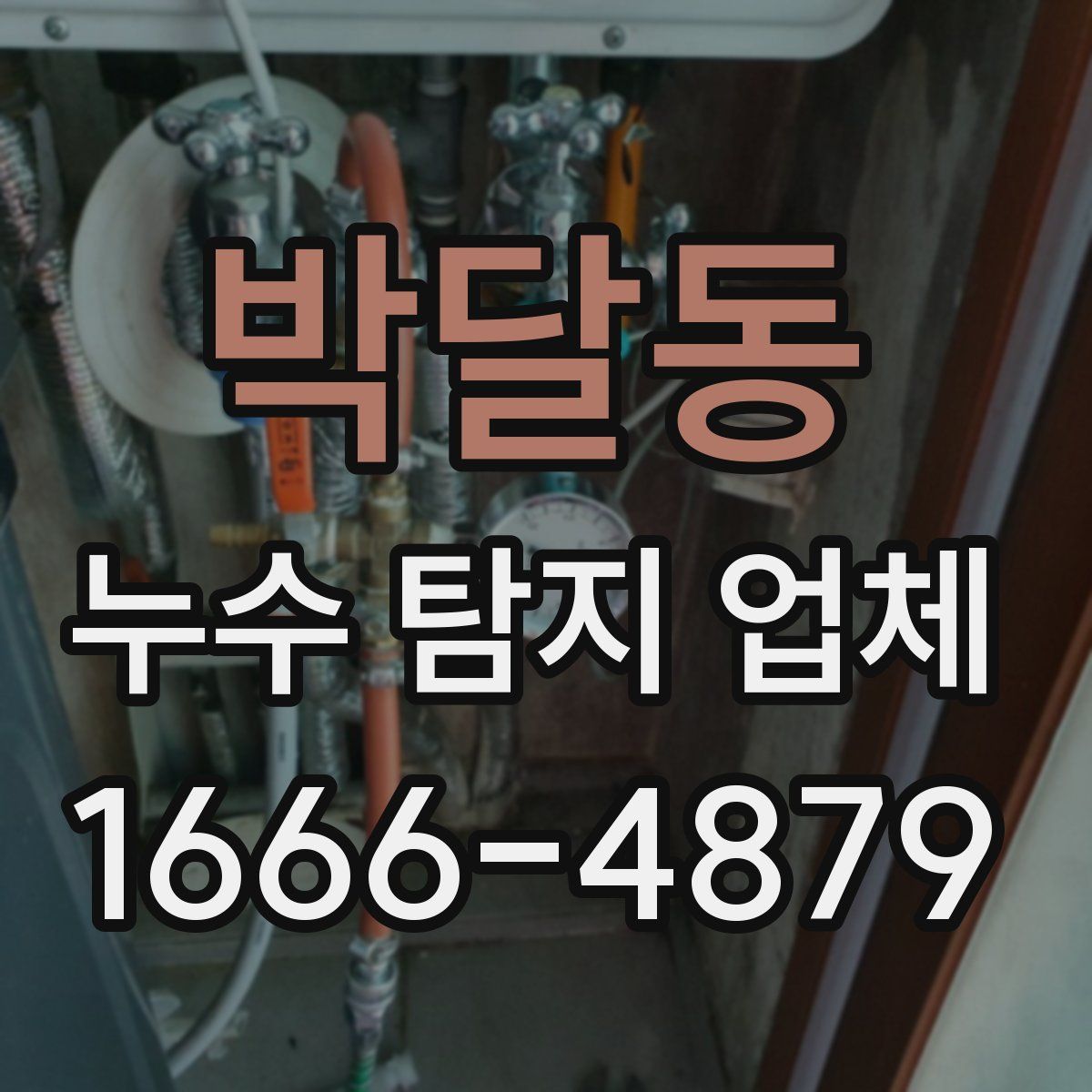 박달동 누수 탐지 업체