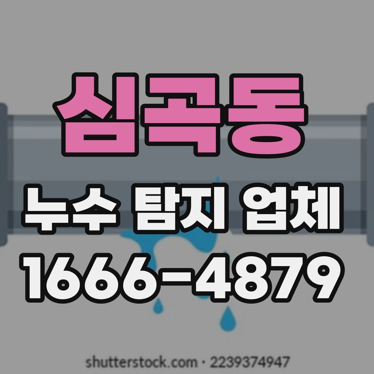심곡동 누수 탐지 업체