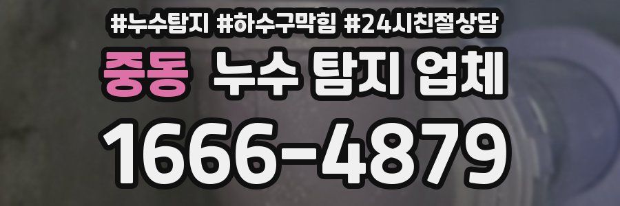 중동 누수 탐지 업체