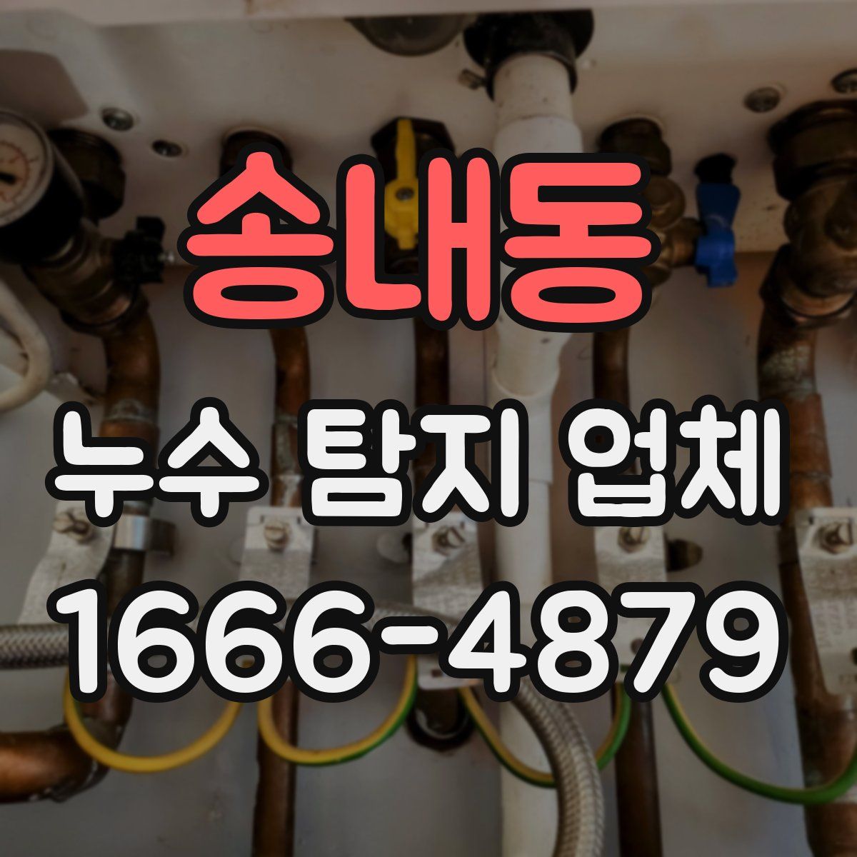 송내동 누수 탐지 업체
